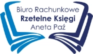 logo Biuro Rachunkowe Rzetelne Księgi Aneta Paź 